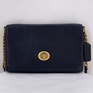 Coach black leather Crosstown Crossbody bag No. G2081-1494